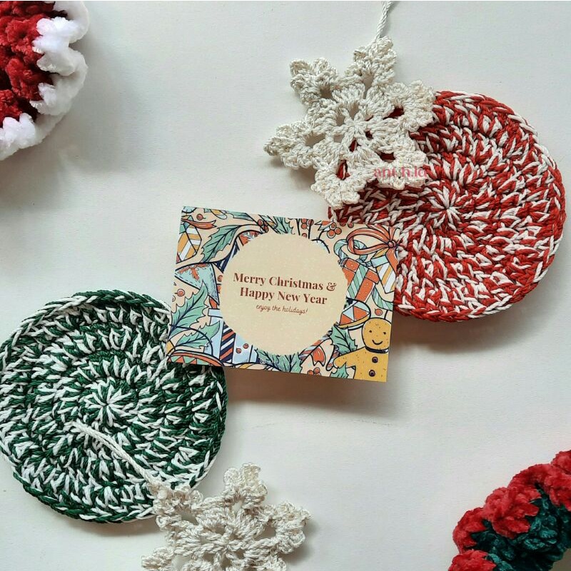 

Hampers Natal / Kado Natal / Christmas Hampers / Crochet Xmas Box