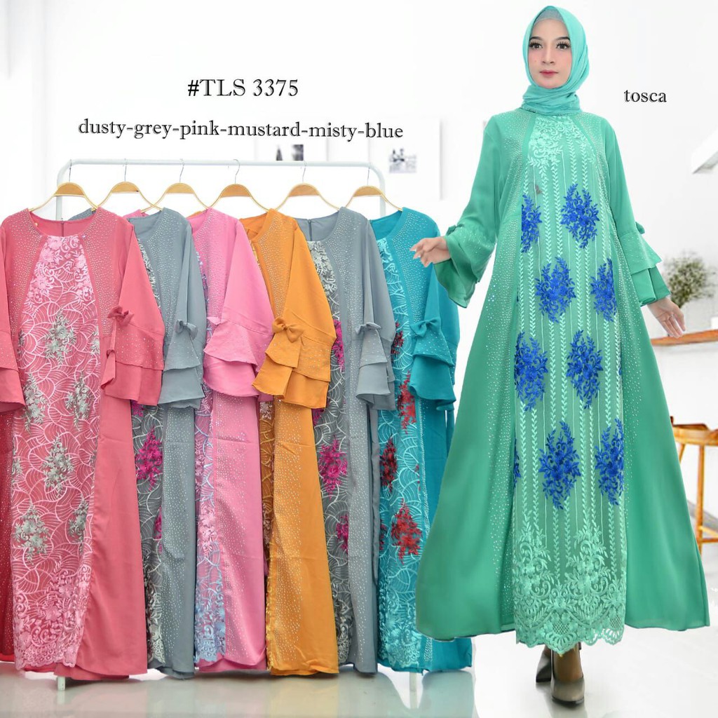 BUSANA PESTA ORIGINAL ld 110 pj 140