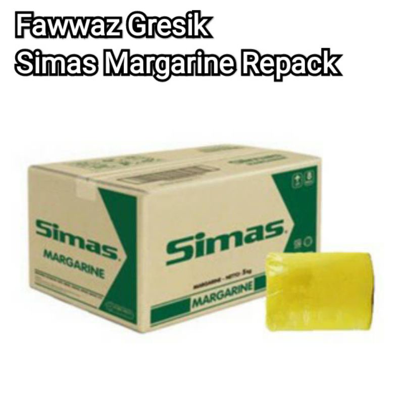 Simas Margarine 1kg / Simas Margarin Mentega 500gr