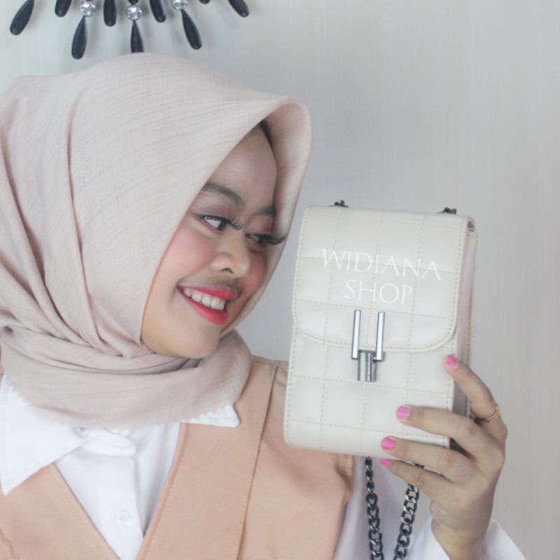 Tas Slempang Wanita Lalita Rantai Bordir Fashion Wanita Kekinian