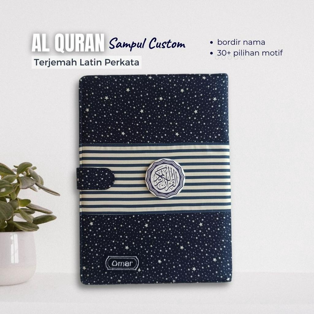 Tarunisquran - Al Quran Besar Terjemah Latin Perkata A4 Alquran Sampul Custom / Katalog A4 MYZ