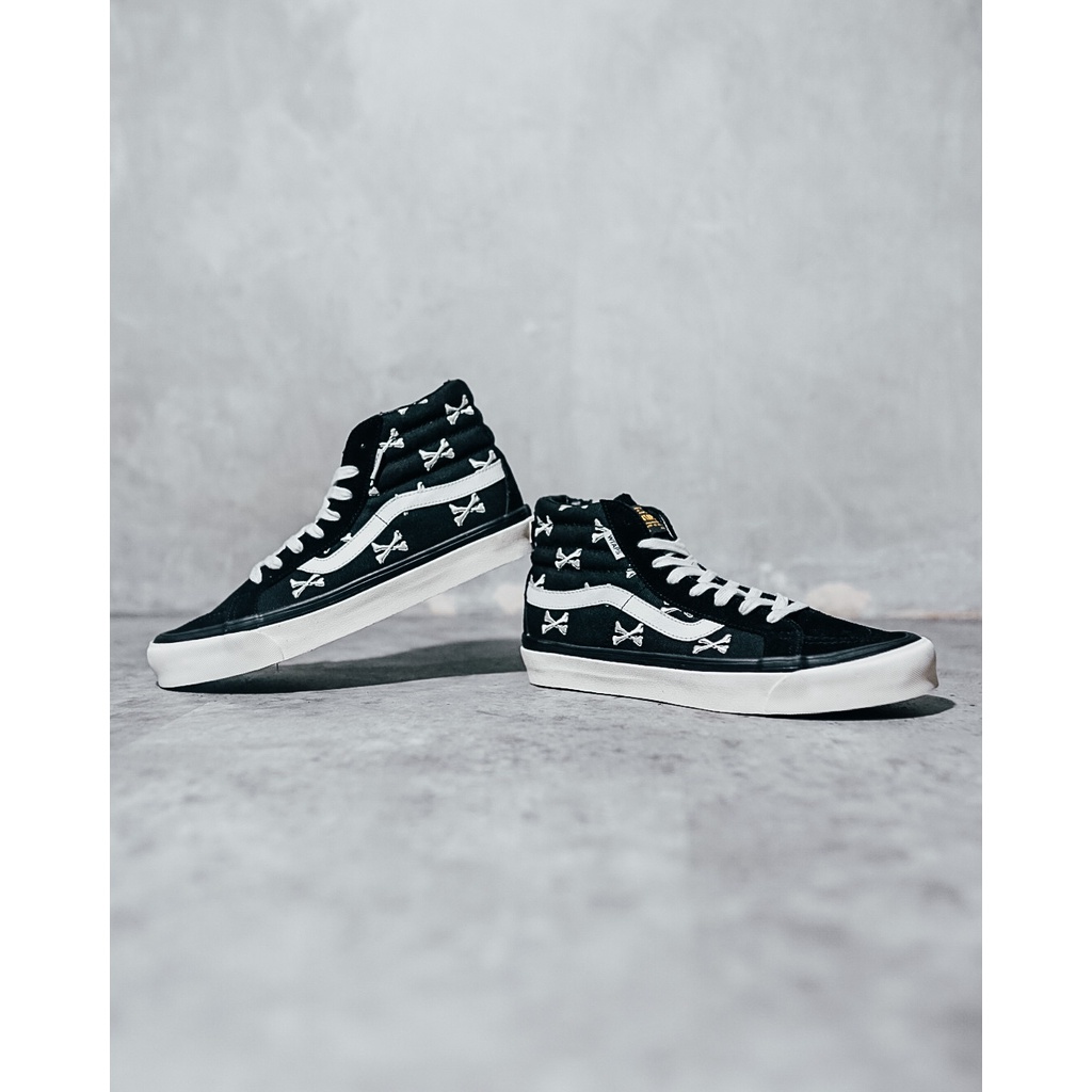 Vans SK8 Hi Vault OG X Wtaps Bones Black White