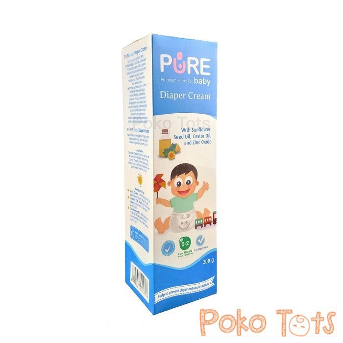 Pure Baby Diaper Cream 200gr WHS