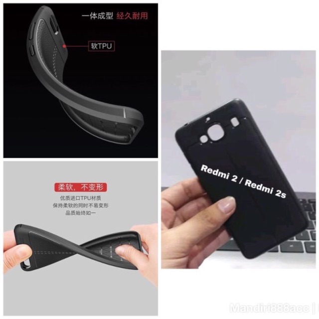 Auto Focus Xiaomi Redmi 2 Redmi 2 Prime Leather SoftCase Auto Focus Untimate Experience