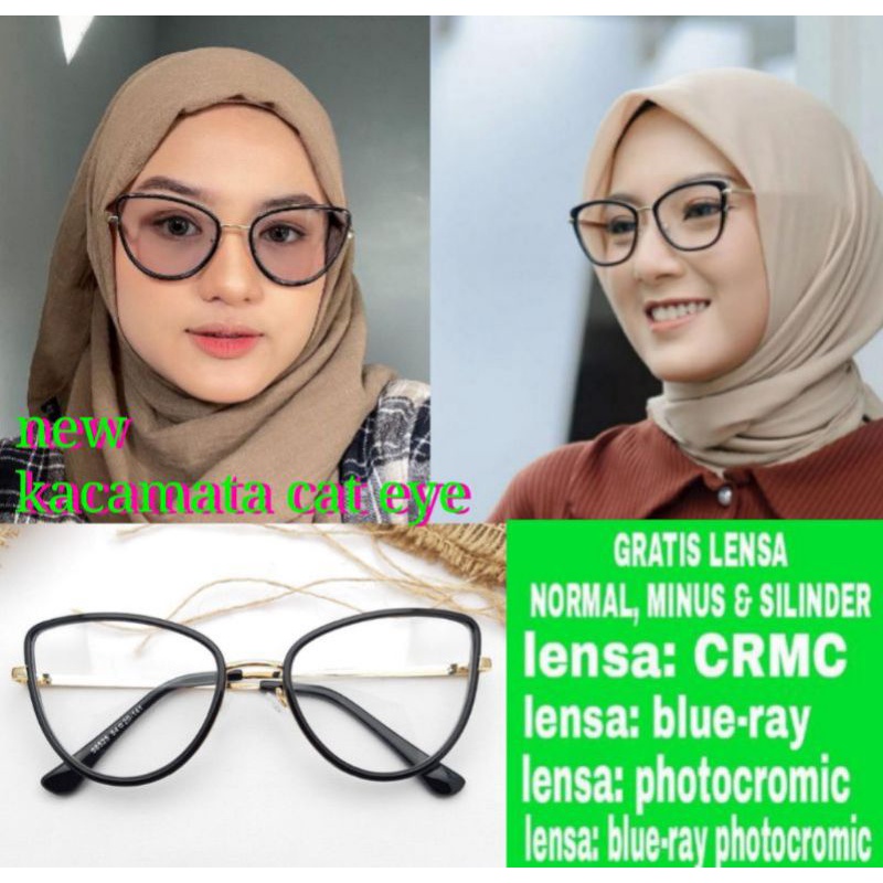 KACAMATA MINUS KACAMATA CAT EYE 98525