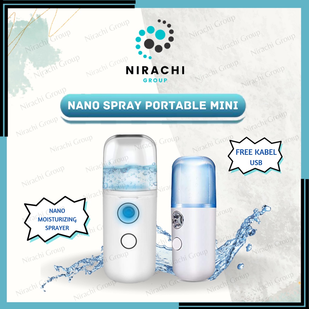 Nano Spray Portable Mini USB/Mist Sprayer Pelembab Wajah Perawatan Wajah C