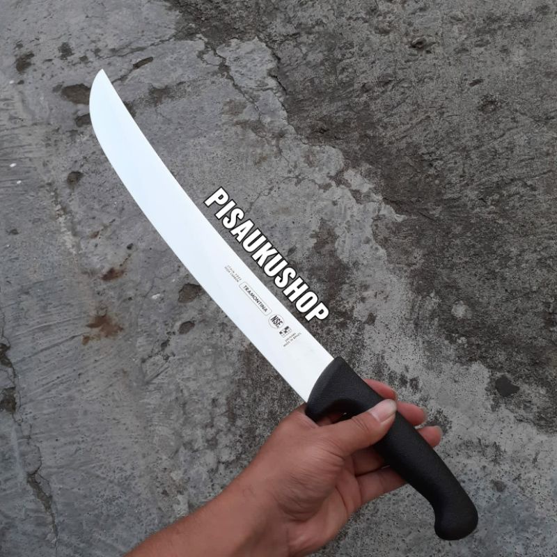 Pisau Sembelih Tramontina Butcher 14" Lengkung 24610.004 original brazil