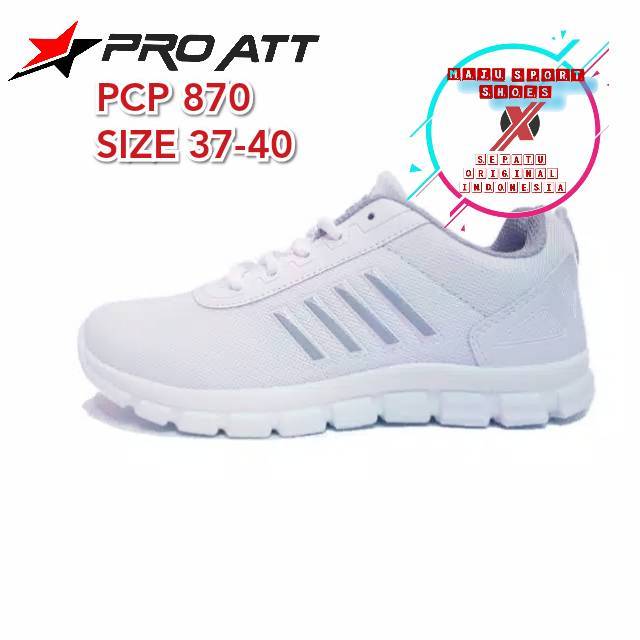 SEPATU OLAHRAGA PRO ATT PC &amp; PCP 870 871 SEKOLAH SNEAKERS COWOK CEWEK / SEPATU SEKOLAH HITAM POLOS