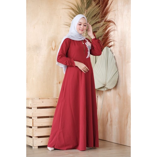 Gamis Rosalina Dress Premium Waffle Millano