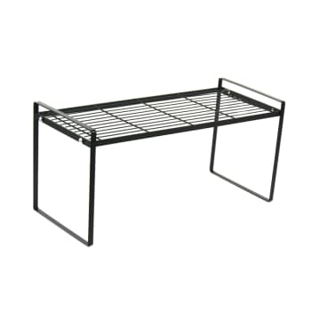 INFORMA Rak STORAGE SHELF BLACK 51X21X24HCM