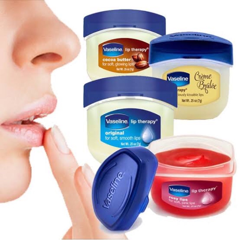 vaseline lip teraphy 7g / vaseline / pelembab bibir vaseline / pelembab/ vaseline lip care / origina