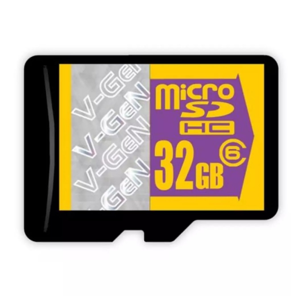 MEMORY CARD / MMC MICRO SD 32GB V-GEN CLASS 6 48MB/s - MEMORY MICRO SD V-GEN 32GB-ORIGINAL