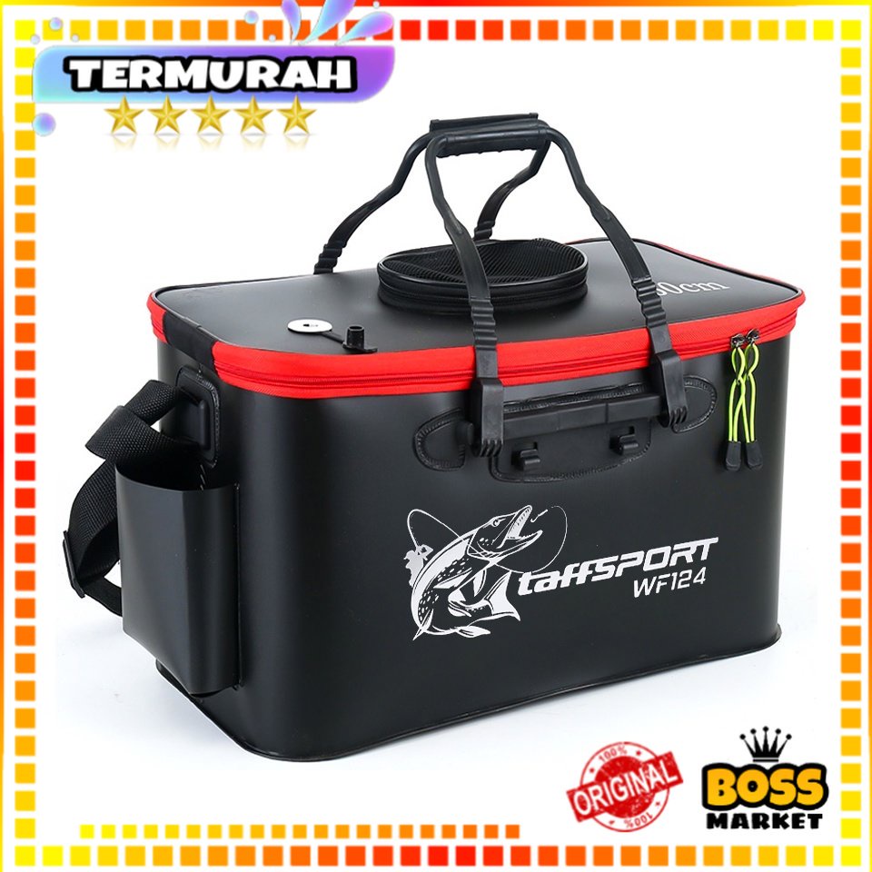 Ember lipat umpan pancing hidup box umpan hidup pancing camping Size 40 - 60CM