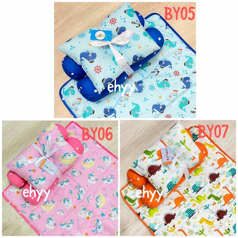 Matras Perlak Set Babyou Baby Land Bedding Set Guling Bantal Peyang