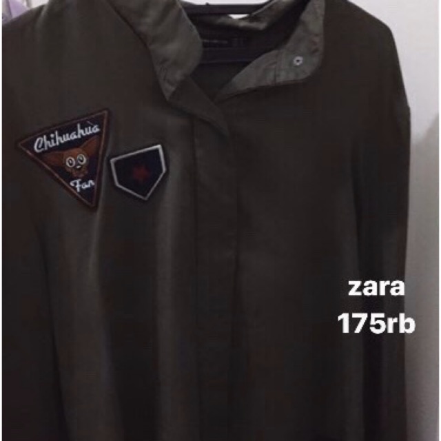 Kemeja army zara