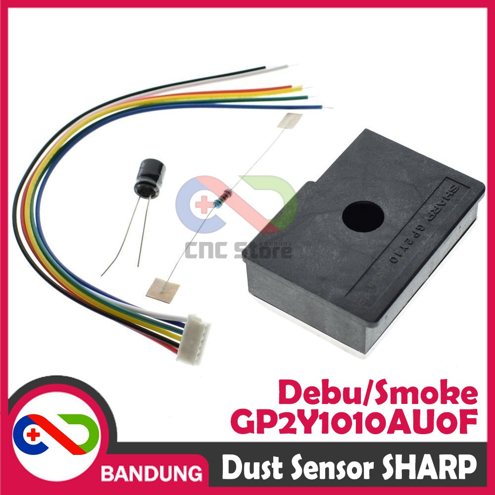 SHARP SENSOR DEBU GP2Y1010AU0F DUST SMOKE ASAP OPTICAL PM2.5