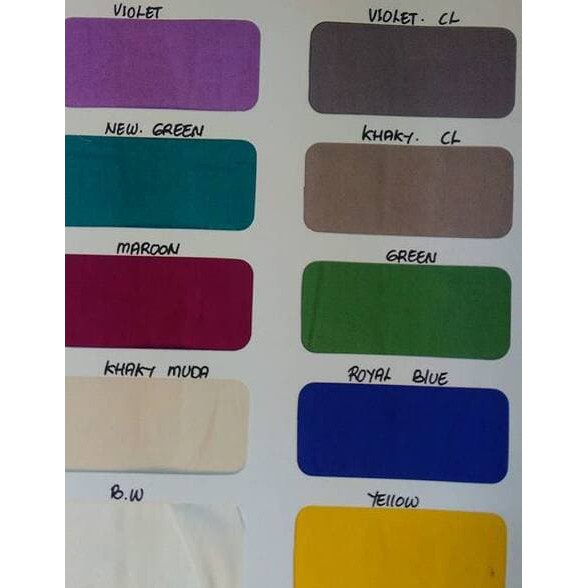 kain katun jepang polos/katun jepang polos grade A