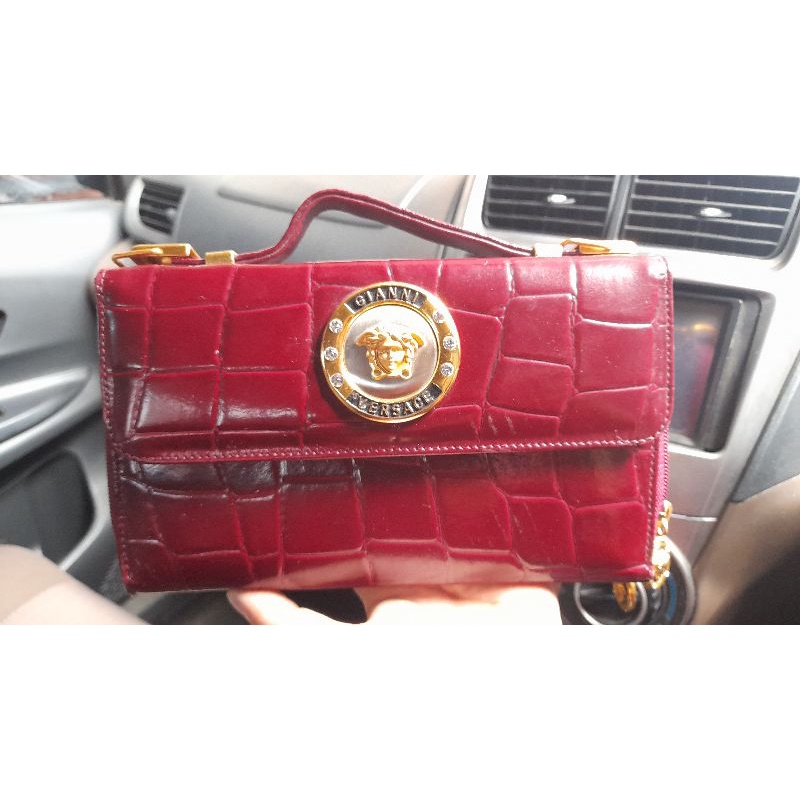VERSACE VINTAGE CLUTCH BAG