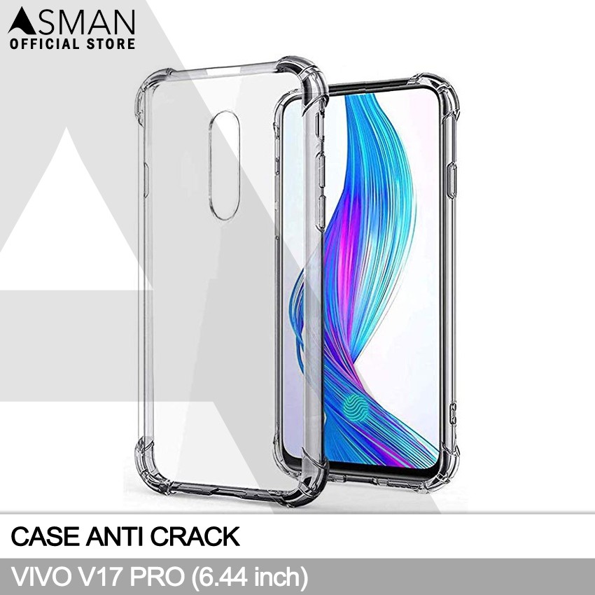 Anti Crack VIVO V17 Pro (6.44&quot;) | Soft Case Anti Bentur - Clear