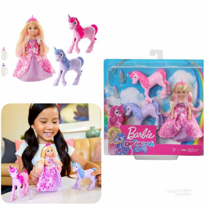 Barbie Doll Original Dreamtopia Unicorn Fairy Tale Suit