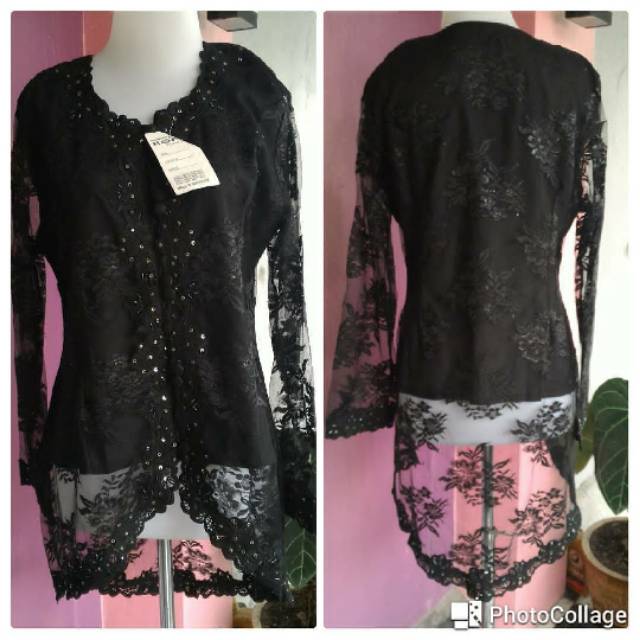 Kebaya tile hitam
