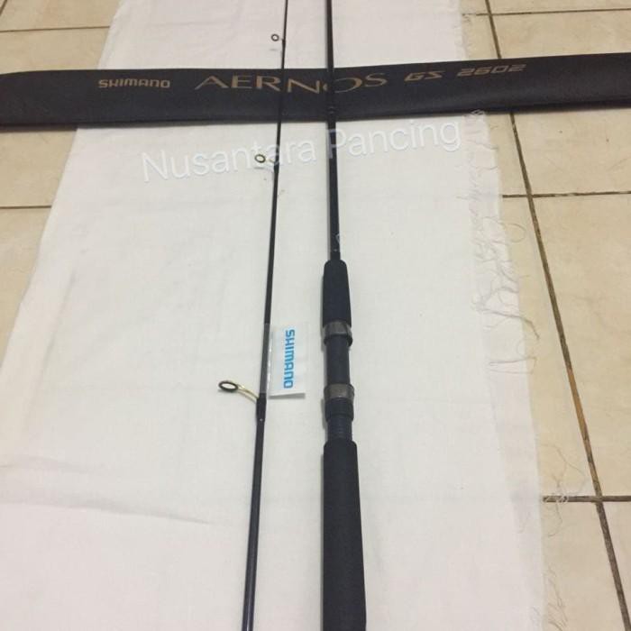 alat pancing mantul habis joran pancing shimano aernos gs 2602 180cm casting