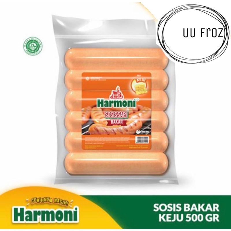 Harmoni Sosis Bakar Keju 500 gram