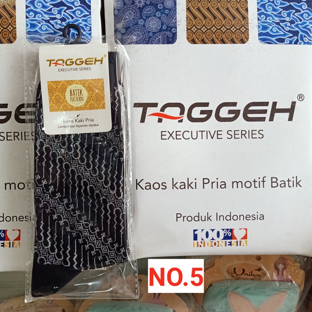 Ada Lusinan | Kaos Kaki Batik Original Brand Taggeh Bahan Katun