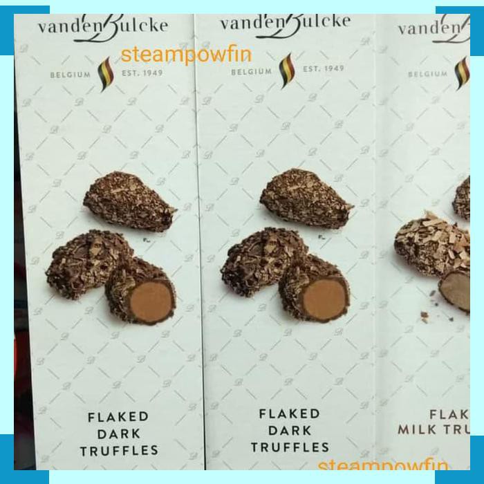 

Vanden Bulcke Belgian Flaked Dark Truffle Chocolate Cokelat Coklat