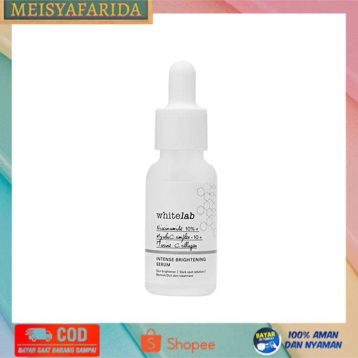 Whitelab Brightening Face Serum - Niacinamide 10% - New Formula [SIAP KIRIM]