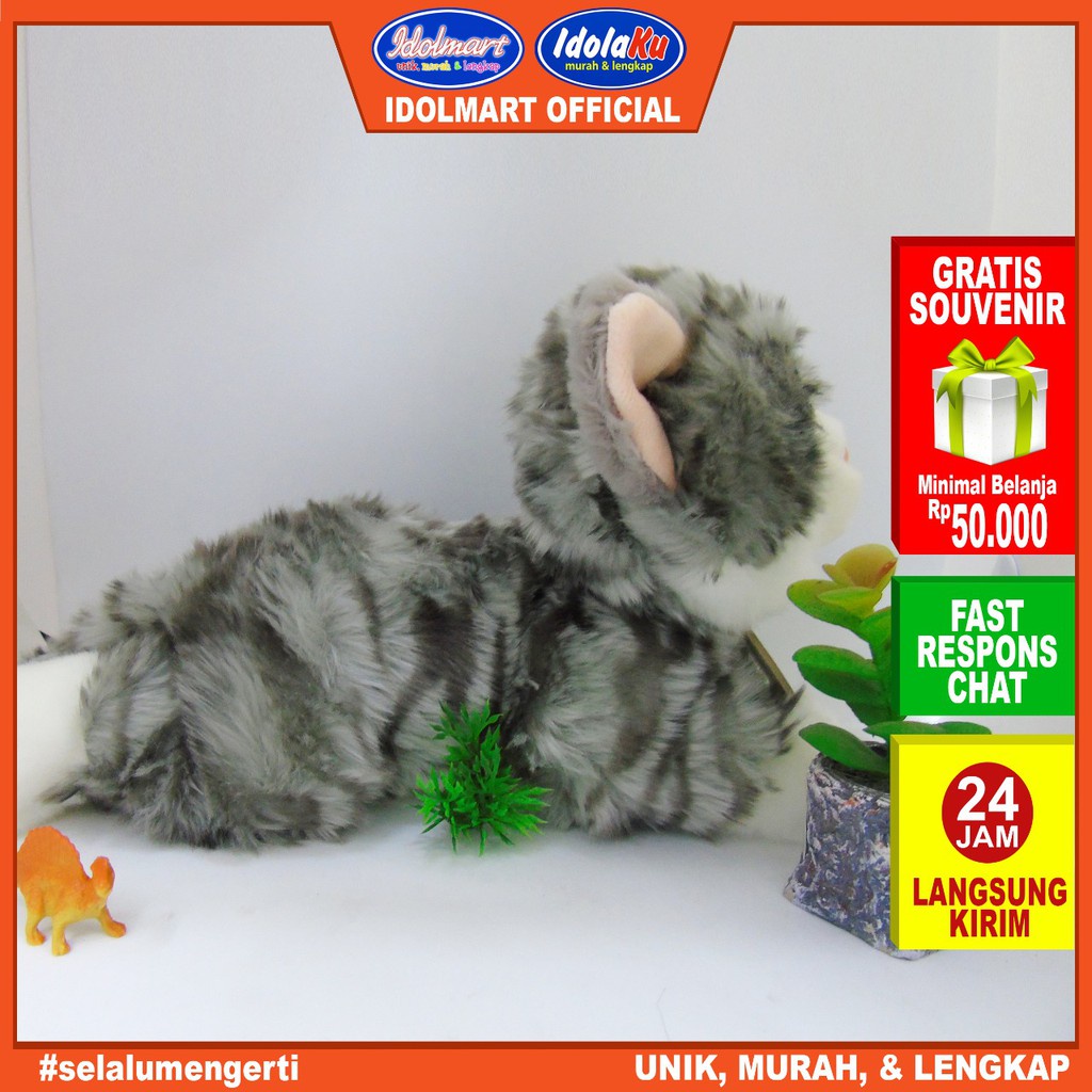 IDOLAKU Boneka Kucing  / ukuran 36cm