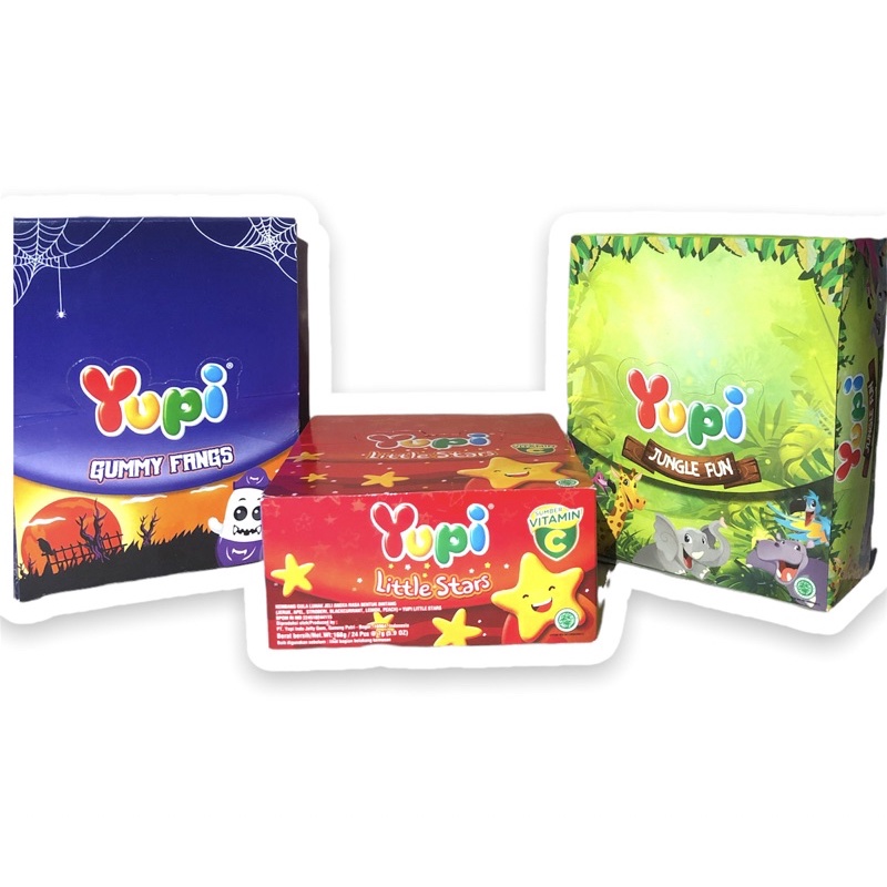 

Yupi Burger gummy fangs