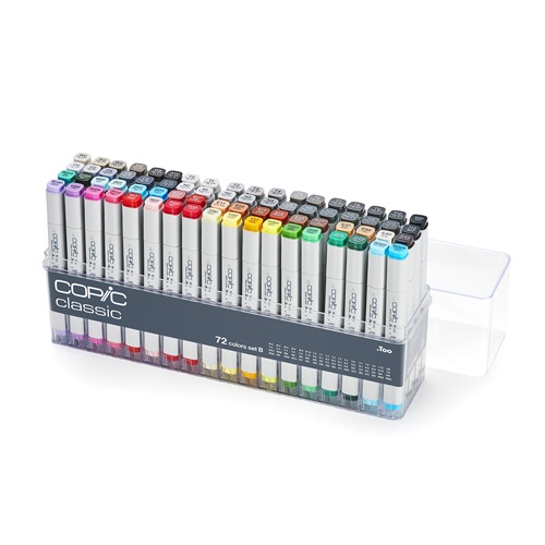 

Copic Sketch Marker 72 Colours Set B | Spidol Warna Warni 1 Set | CMK/72B
