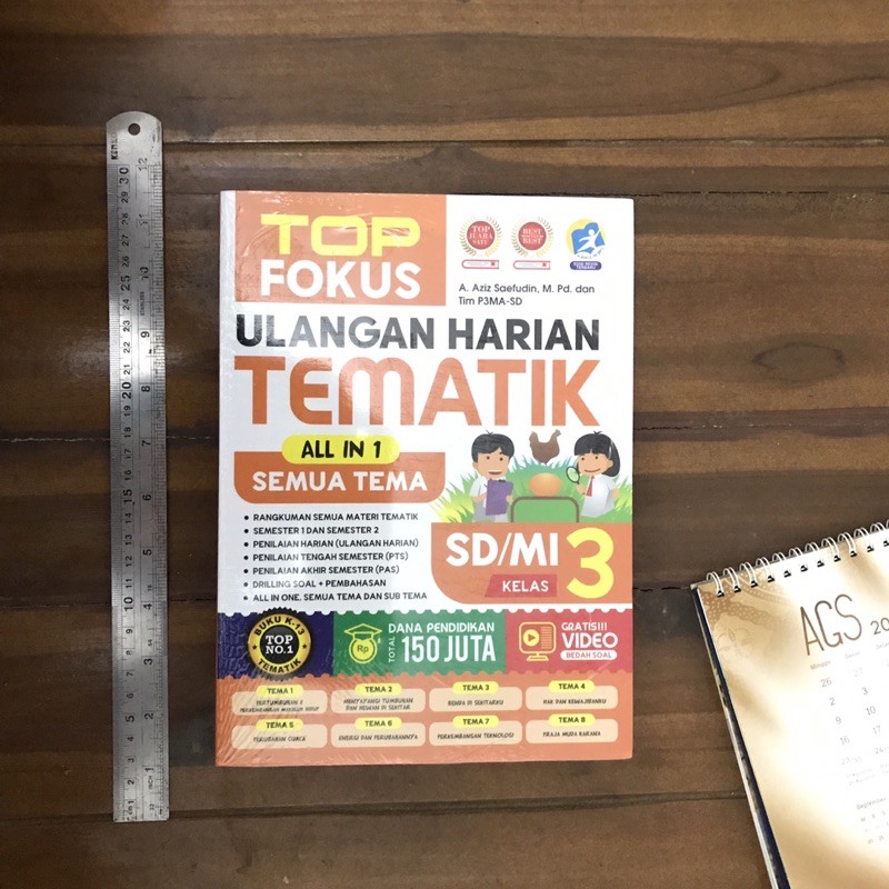 BEST SELLER TOP FOKUS ULANGAN HARIAN TEMATIK ALL IN 1 SEMUA TEMA SD/MI KELAS 3 STOK TERBATAS