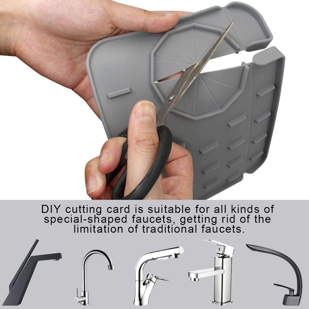 Preva Faucet Absorbent Mat Keset Penyerap Aksesori Kamar Mandi Wastafel Cegah Air Alas Pengering Piring Water Splash Guard Splash Catcher