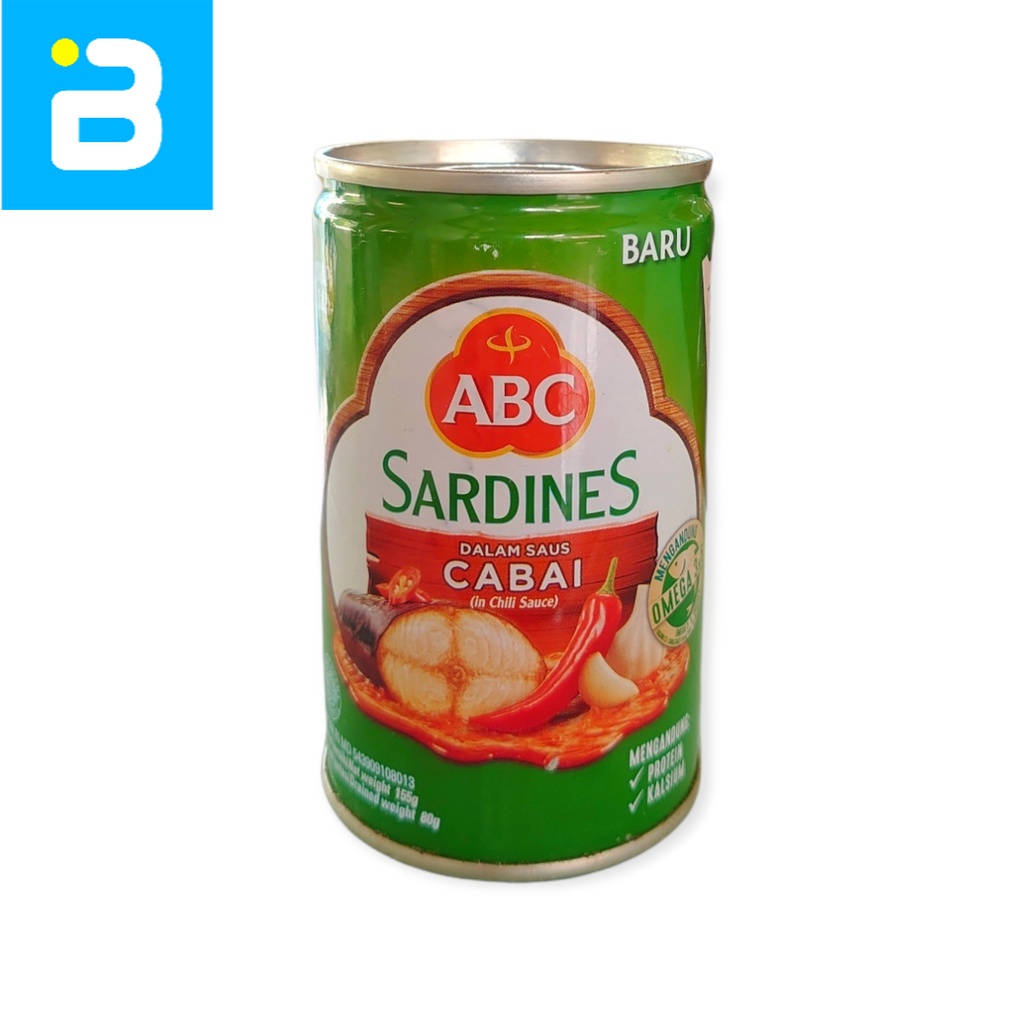 

ABC Sarden Saus Cabai 155 G