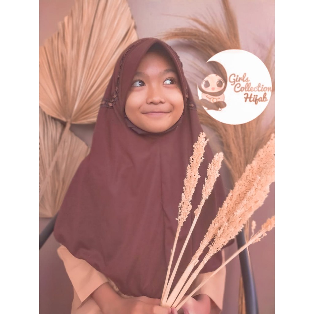 GHC KERUDUNG MASKER PRAMUKA/JILBAB ANAK SD PRAMUKA