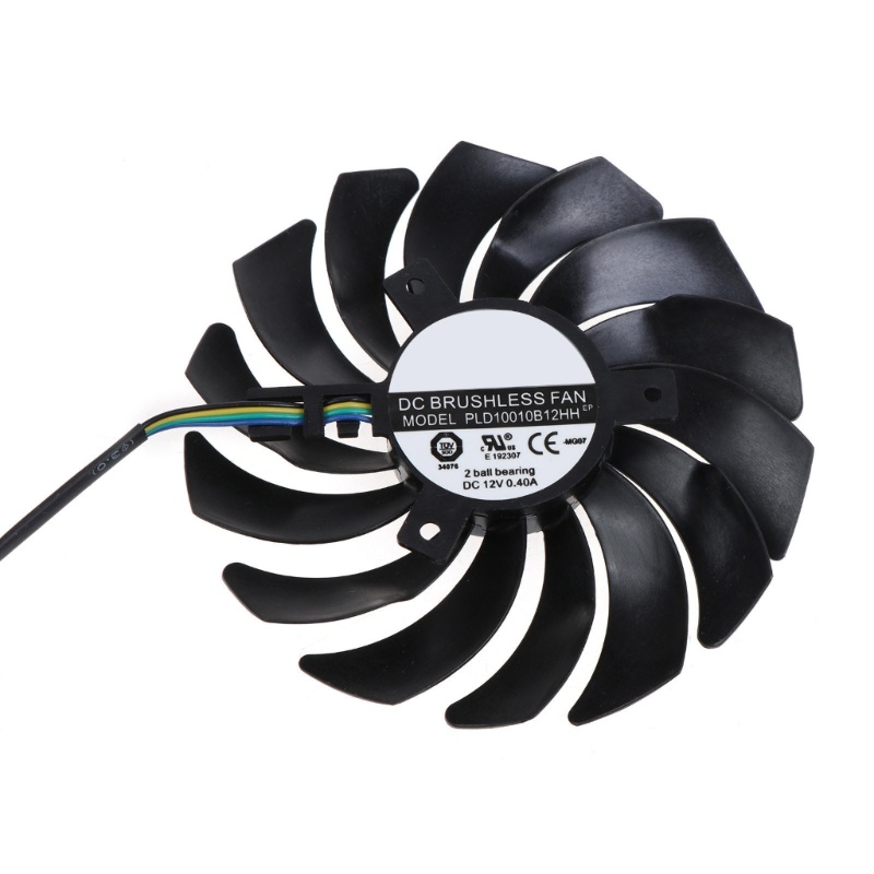 Bt 95MM Cooler Fan 4Pin 12V 0.4A PLD10010S12HH VGA Fan Kipas Kartu Grafis Untuk MSI Gtx1070 AERO ITX VGA Fan Cooler