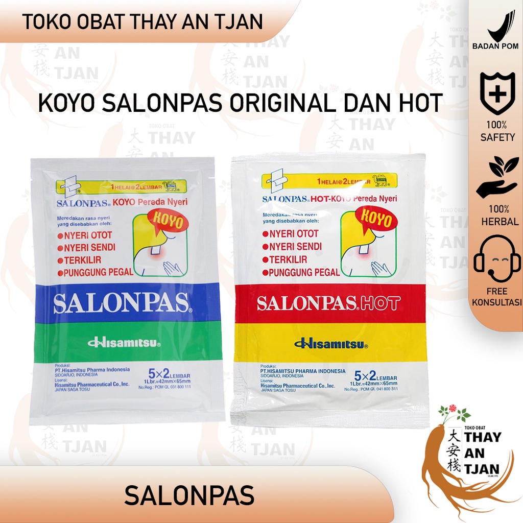 SALONPAS KOYO | KOYO PEGAL LINU | VARIAN HOT DAN ORIGINAL