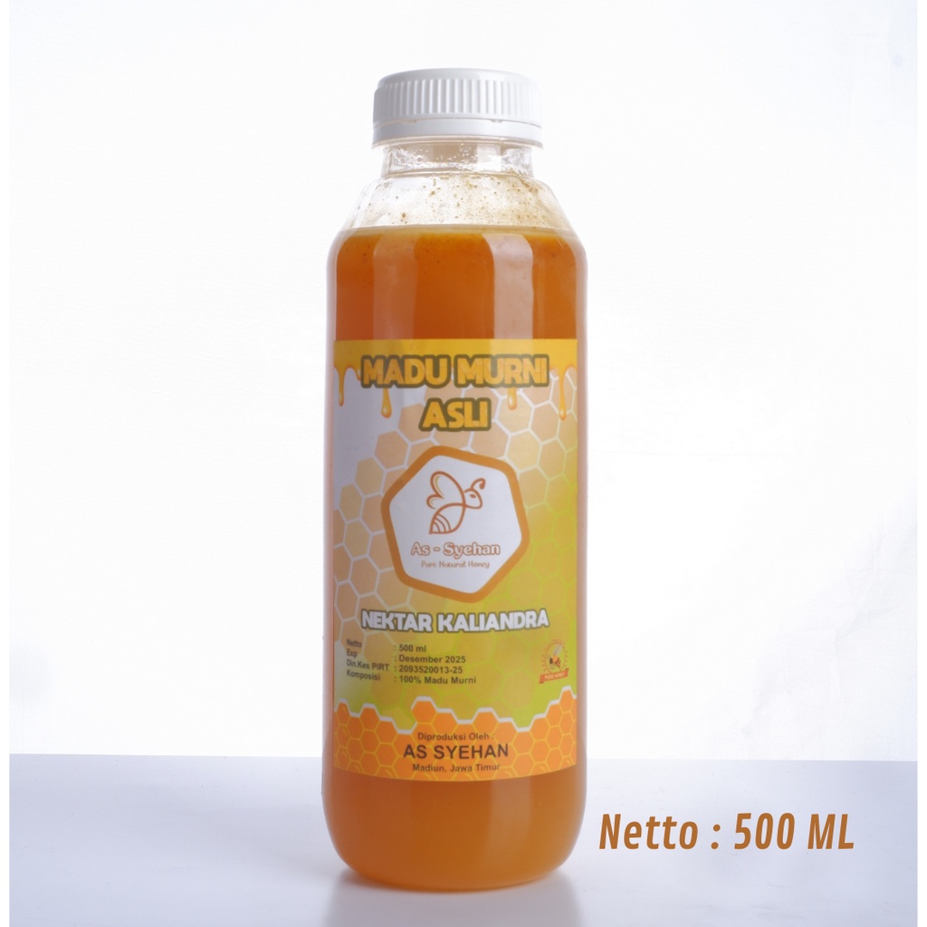 

Madu Asli Murni As-Syehan Nektar Kaliandra 500 ML