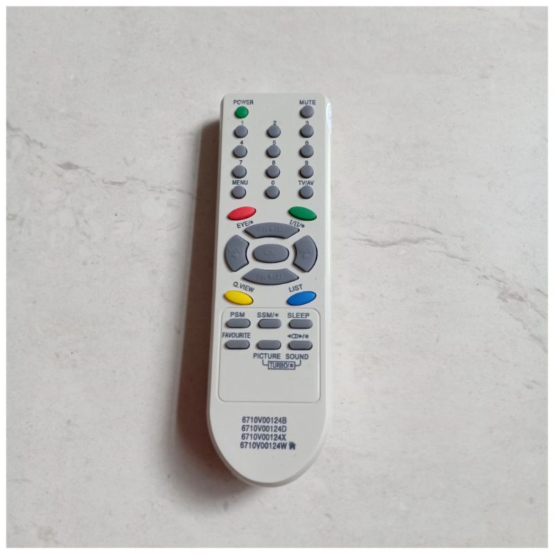 Remote TV Multi Khusus TV Tabung Merk LG tanpa Setting