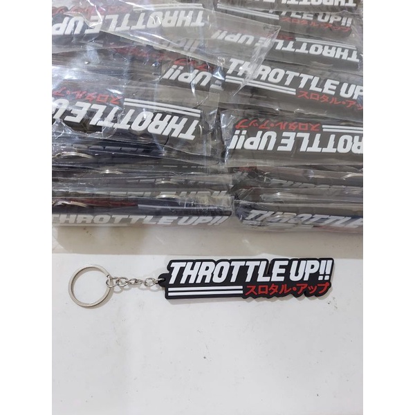 GANTUNGAN KUNCI KARET THROTTLE UP