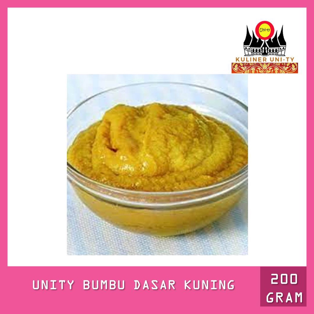 

Unity Bumbu Dasar Kuning 200 gram