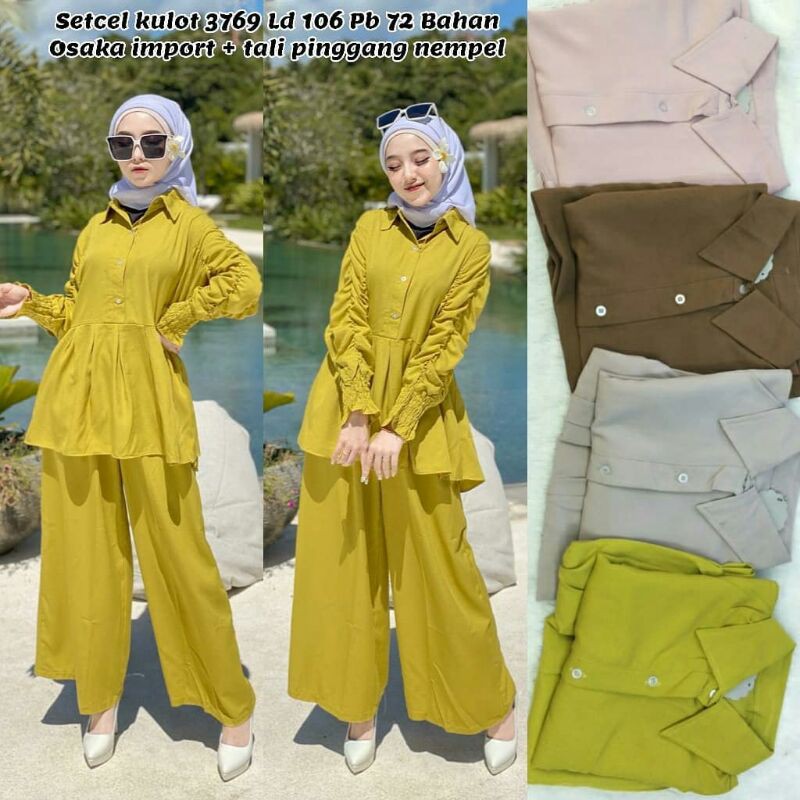 setelan kulot dewasa