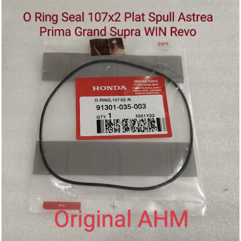 Honda WIN O Ring 107x2 Plat Dudukan Spul Ori AHM