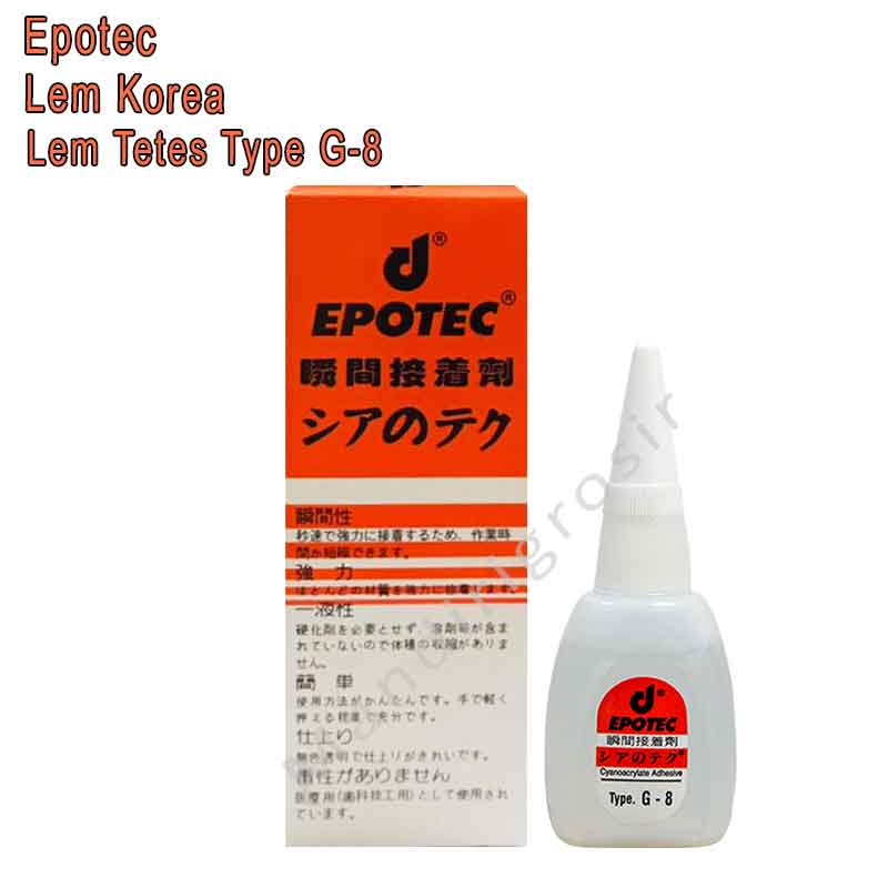 Lem Korea * Epotec * Lem Tetes * Type G-8