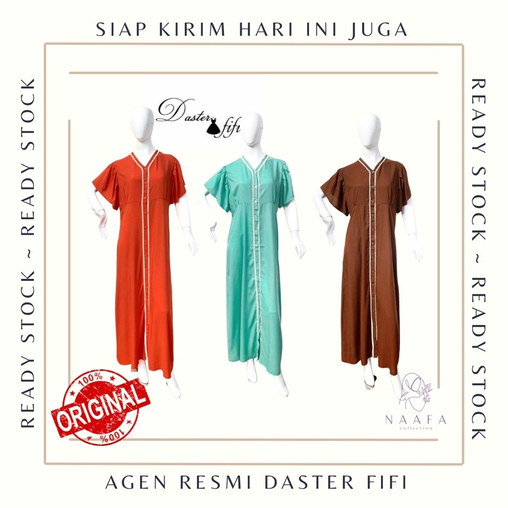 Daster Ketty by Daster Fifi / Daster Katun | Daster polos wanita | daster jumbo adem