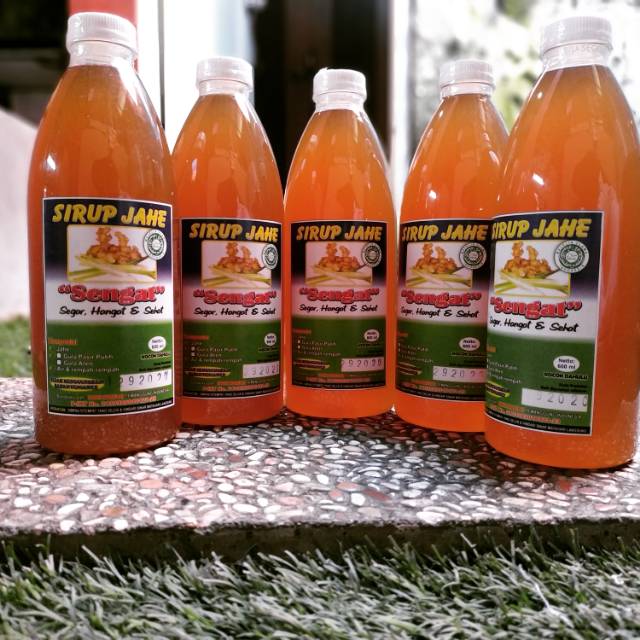 Sirup jahe "SENGAT"