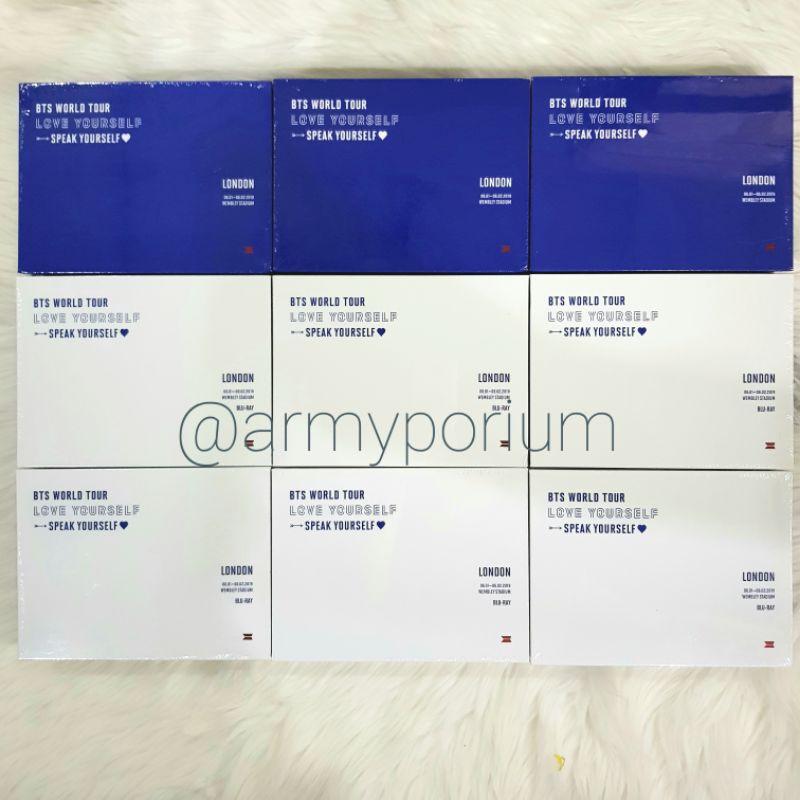 [READY STOCK] BLURAY BTS Speak Yourself London BLURAY