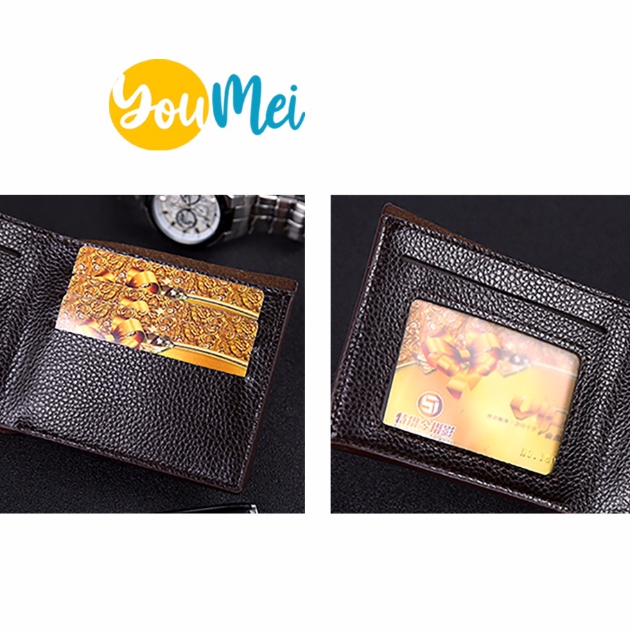 Hotwind Dompet Jeep Pria Kulit  coklat HWMW001